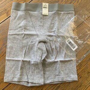 AERIE pointelle 97% cotton knit boxer/NEW in bag/XS
